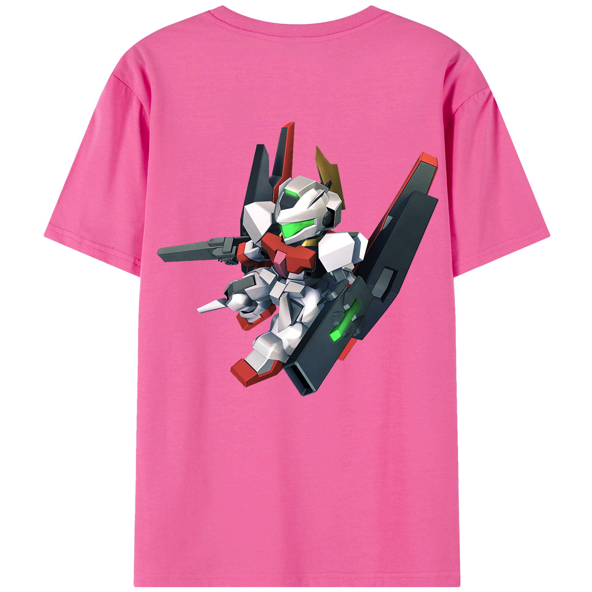 （画像用） 機動戦士ガンダム Mobile Suit Gundam レディース半袖Tシャツ(バックプリント)
